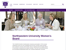Tablet Screenshot of nuwomensboard.org